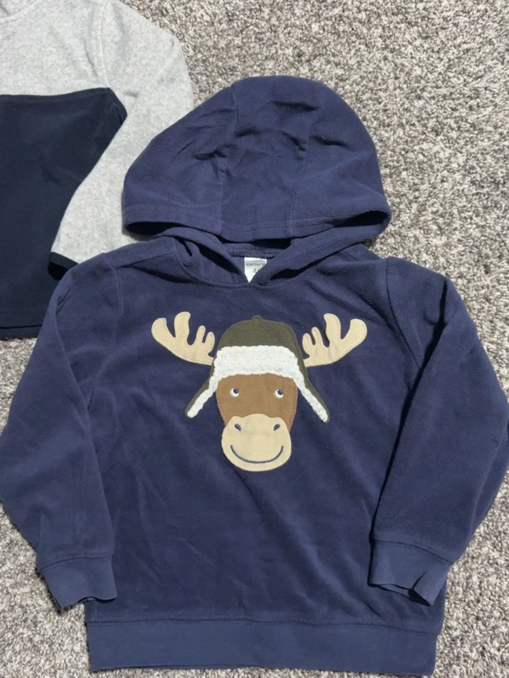 Boys 4t fleece top set